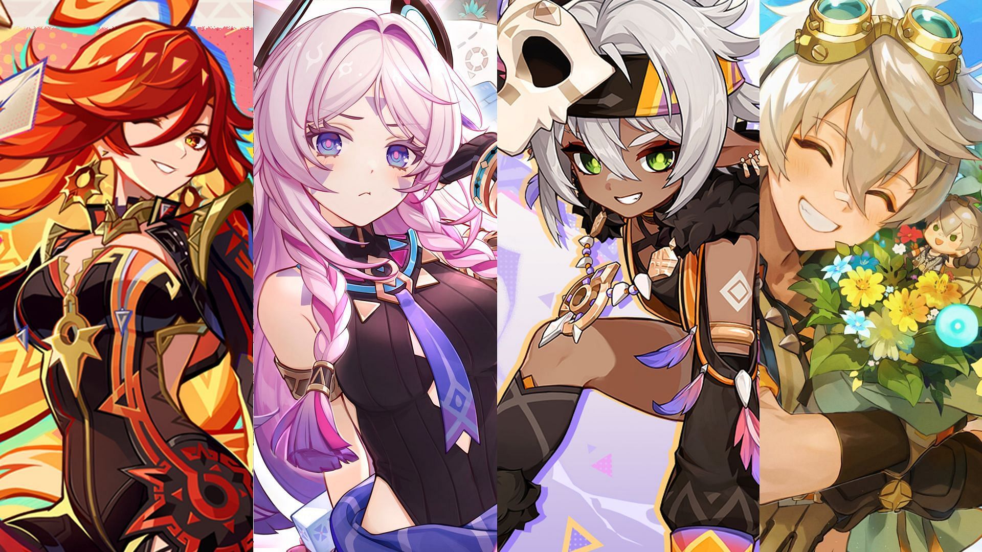 Mavuika, Citlali, Iansan, Bennett (Image via Sportskeeda Gaming/HoYoverse)